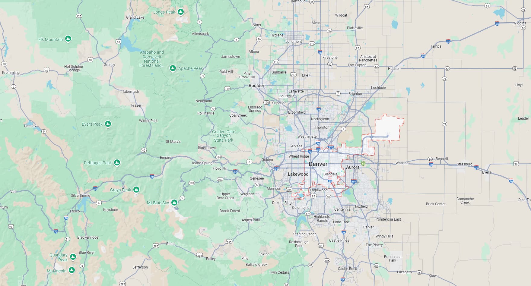 Service Areas Background