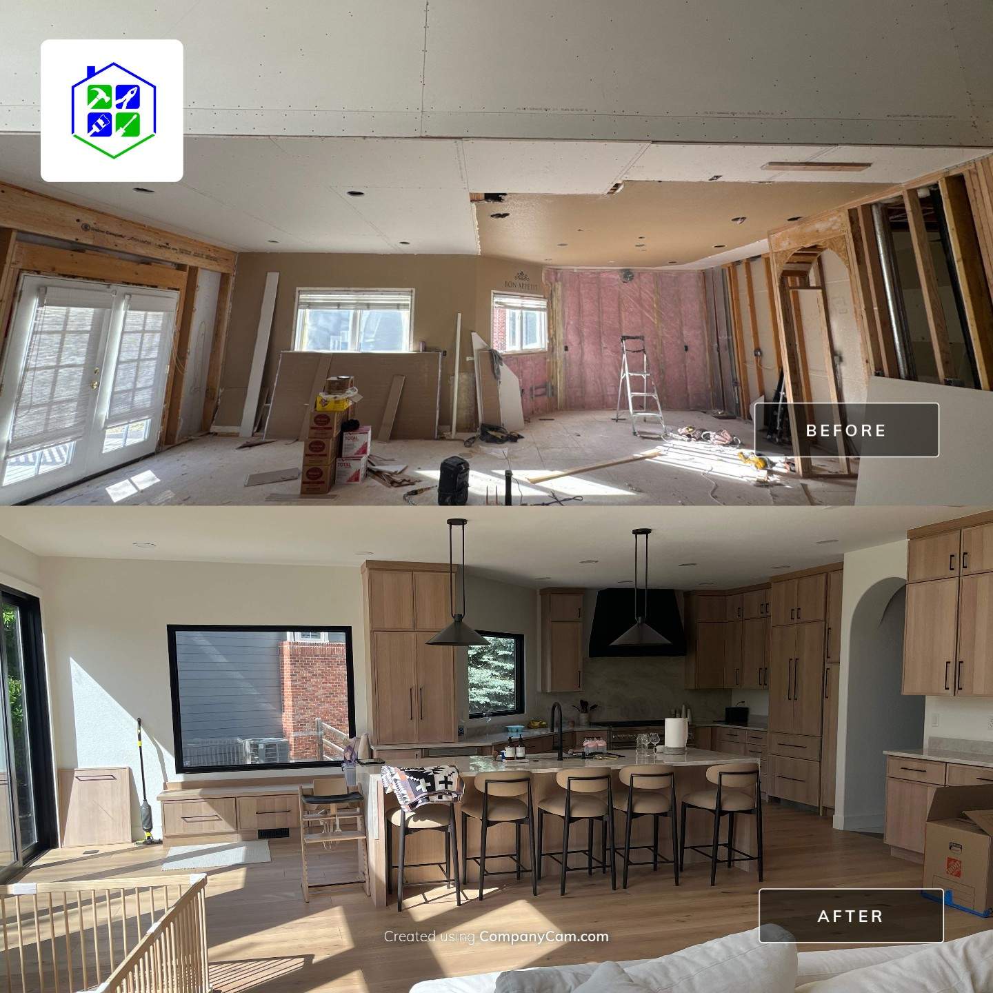 Beautiful Kitchen Remodeling Job Performed in Parker, CO