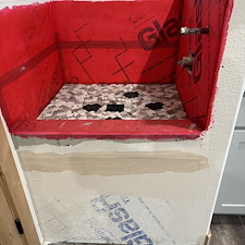 DOG-SHOWER-TILE-INSTALLATION-IN-EVERGREENCO 4