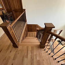 elegant-staircase-remodel-in-firestone-co 10